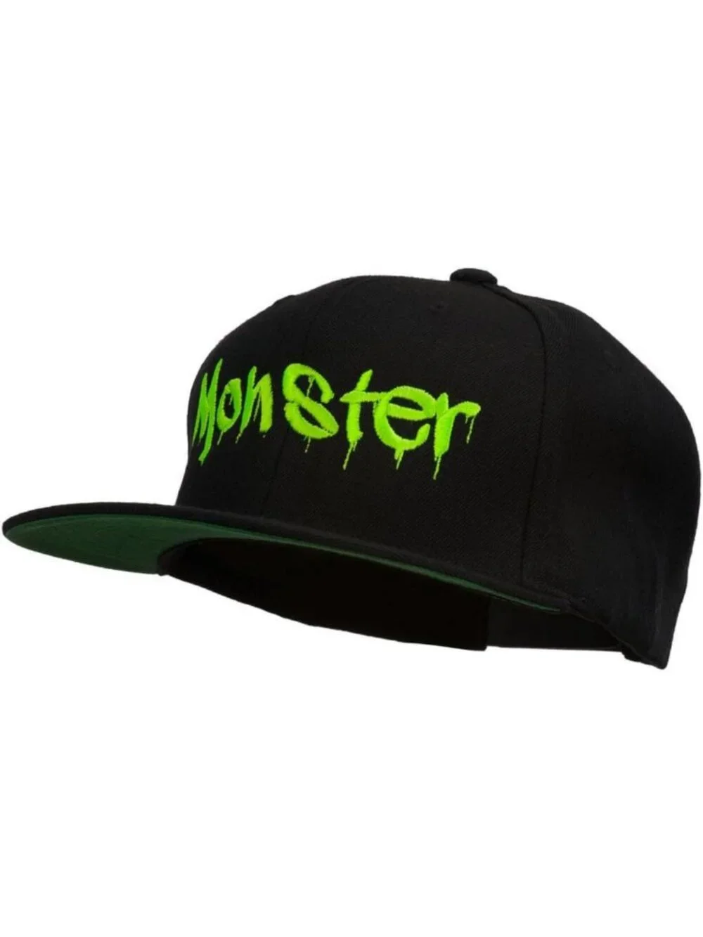 Embroidered Halloween Monster Snapback Cap | Fun Costume Accessory